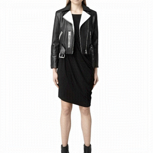 𝅺ALL Saints Dress Black Ally Asymetrical Dress